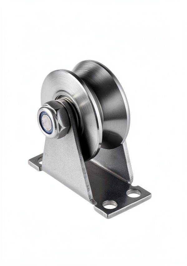V Groove Wheel Pulley Block WENHUALI Stainless Steel Super Silent-3