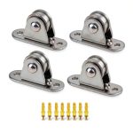 Farady Small Pulley Block Silent Wall Mounted Carbon Steel Pulley (4)-0