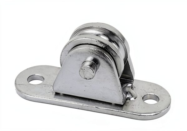 Small Pulley Block PerGar Stainless Steel Duplex Fixed (2pcs)-1
