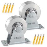 V Groove Wheel Pulley Block WENHUALI Stainless Steel Super Silent-0