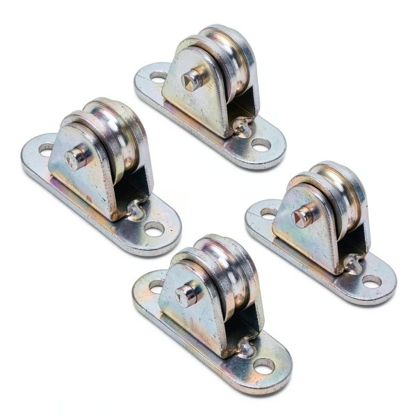 Small Pulley Block Serlium 4-Pack Mini Duplex Stainless Steel-8