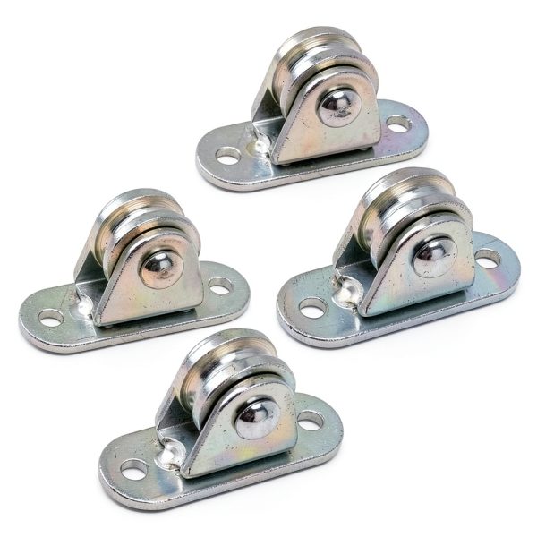 Small Pulley Block Serlium 4-Pack Mini Duplex Stainless Steel-7